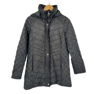Marc New York Puffer Coat Quilted Padded Jacket Outerwear Black‎ Small